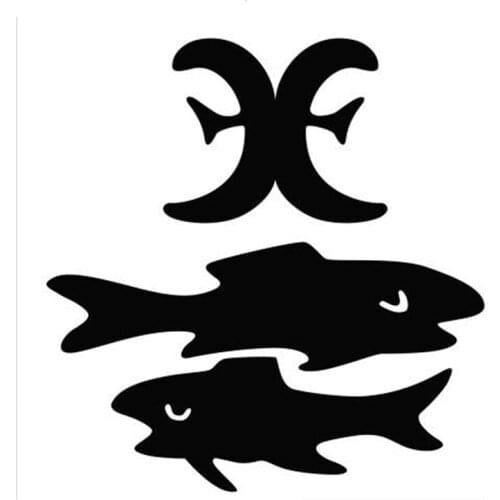 CS-10494# Cancer Zodiac Sign (3) Vinyl Decal Car Sticker Waterproof Auto Decors