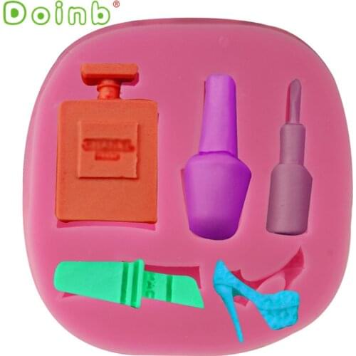 Cosmetics Silicone Molds Chocolate Cake Fondant Mold Clay Candy Mould Cake Decorating Tools