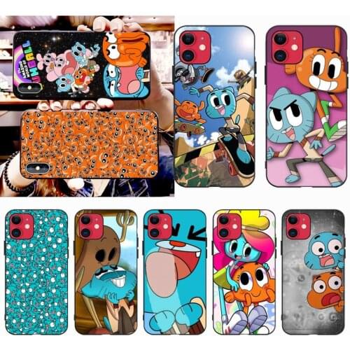 PENGHUWAN The Amazing World Gumbal Soft Phone Cover for iPhone 11 pro XS MAX 8 7 6 6S Plus X 5S SE 2020 XR case