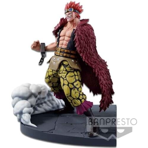 BANDAI Banpresto Original Eustass Kid Figure LFS VOL.2 Anime Model Doll Toys Gifts