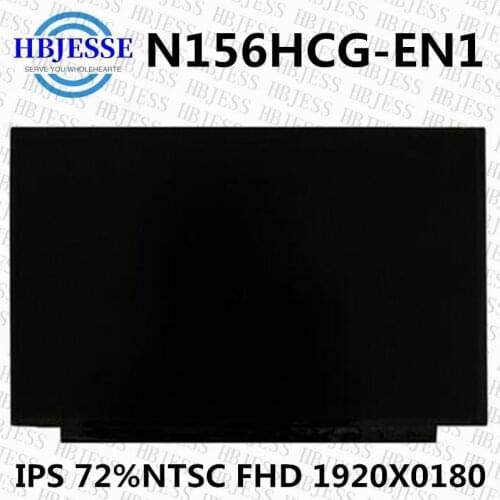 Original 15.6'' Matte Screen Display Panel Matrix Exact Model N156HCG-EN1 IPS 72%NTSC FHD 1920x1080 30 pins