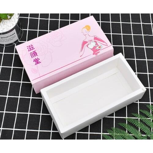Custom printed paper carton Packaging Box with a pvc window,Slide Cardboard Packaging Box ---XP0763