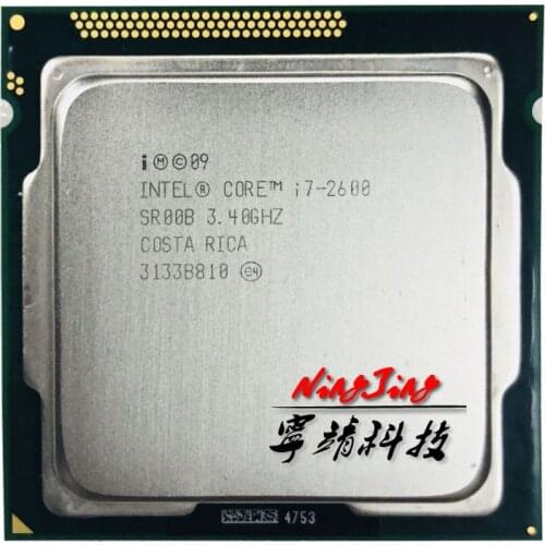 Intel Core i7-2600 i7 2600 3.4 GHz Quad-Core CPU Processor 8M 95W LGA 1155