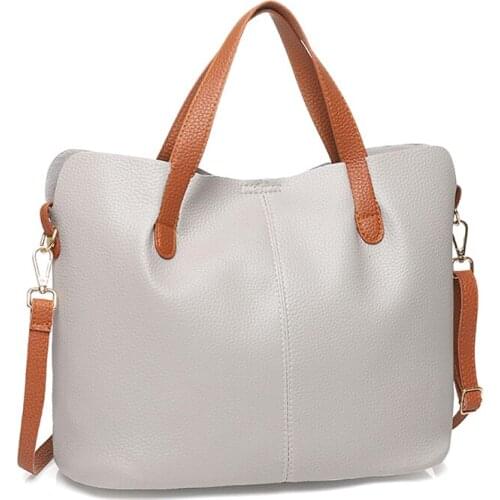 Luxury Handbags Women Bags Designer Women 2 In 1 PU Leather Shopper Tote Bag Large Shoulder Bags Crossbody Bag Bolsa Feminina