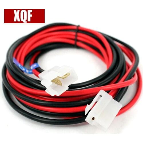 XQF 3m Removable Separation Extension Power Cord Cable for Yaesu TM-271/471 FT-1807/7900/7900 Car Radio
