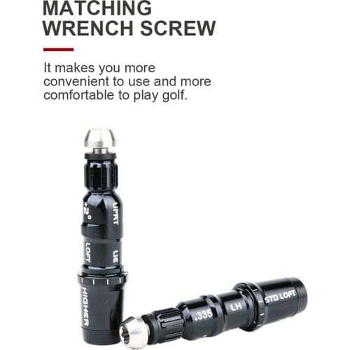 1 PC Black Golf Club Shaft Adapter Sleeve Size 0.335/0.350 For 2017 M1 Aluminum Fit Golf Club Heads/Sleeve