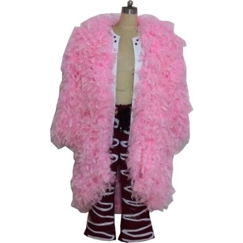 2017 One Piece Cosplay Donquixote Doflamingo Cosplay Costume