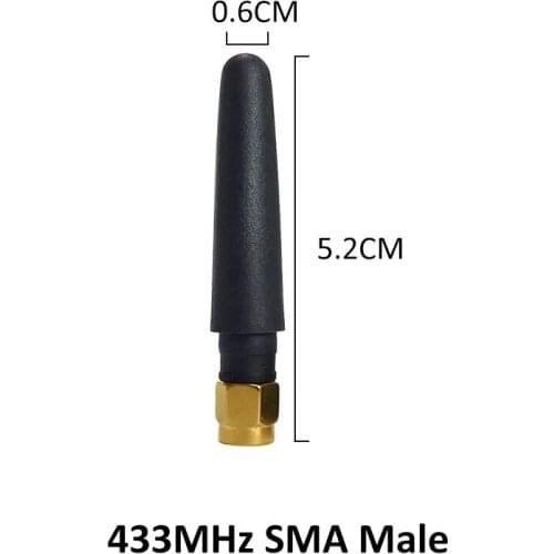 20pcs 433MHz Antenna 2.5dbi SMA Male Connector 433 mhz antena waterproof directional antenne + 21cm RP-SMA/u.FL Pigtail Cable