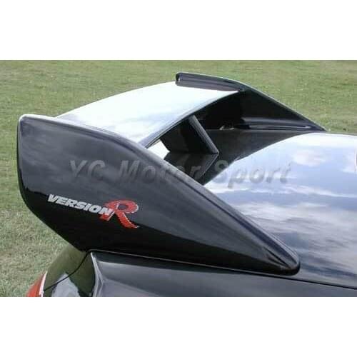 Car Accessories Full Carbon Fiber Rear Spoiler Fit For 1995-2000 FTO Version-R Style Rear Trunk Spoiler Car-styling