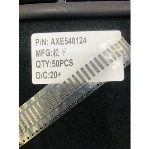 AXE540124 40 Position Connector Socket, Center Strip Contacts Surface Mount Gold