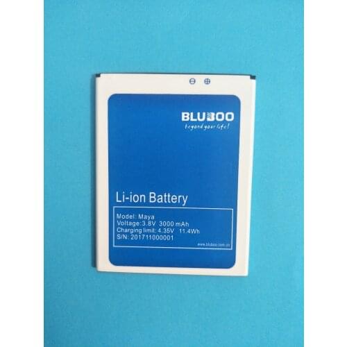 AZK New Replacement 100% High quality 3000mAh Back up Battery for Bluboo Maya Mobile Phone battery + In Stock