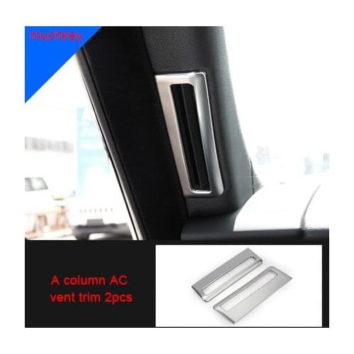 For Land Rover Range Rover Administration 2013-2019 chrome A column AC vent trim 2pcs