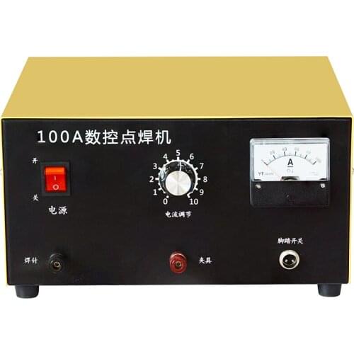 100AHigh-power jewelry spot welding machine pulse gold silver copper stainless steel welding gold tool