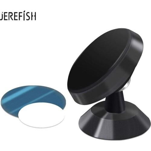 Metal Car Phone Holder For iPhone X 8 Sumsung S9 Xiaomi Mobile Phone Holder Stand Air Vent Mount Magnetic Phone Holder