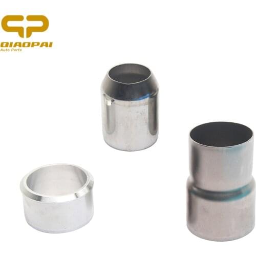 Motorcycle Exhaust Adapters Muffler 36-51MM 51-60MM 46-60MM Slip on Steel Middle Tube Link Connect Pipe