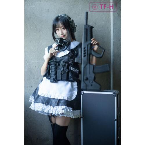 Armed Tactical Game Dres Camouflage Maid Figure Ocp Full Set Brazzers Black Cute Girls Women Anime Cosplay Party Stage Costumes