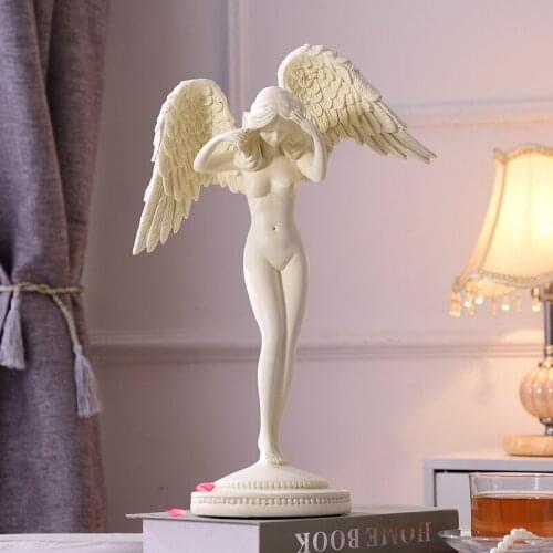 Angel Luxury Modern Soft Decorations Creative Home Living Room Ornaments Room TV Cabinet Beauty Body Ornaments
