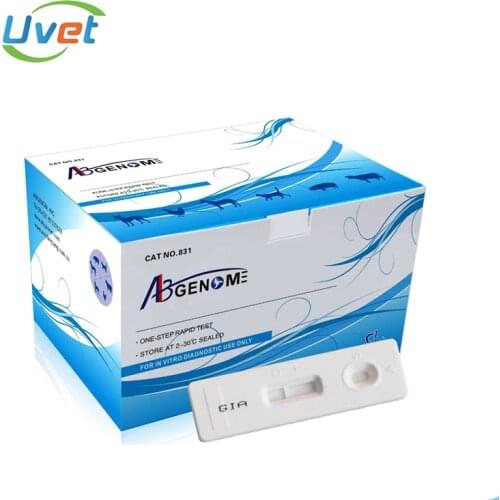 Uvet veterinary Dog test rapid Giardia Ag Test kit