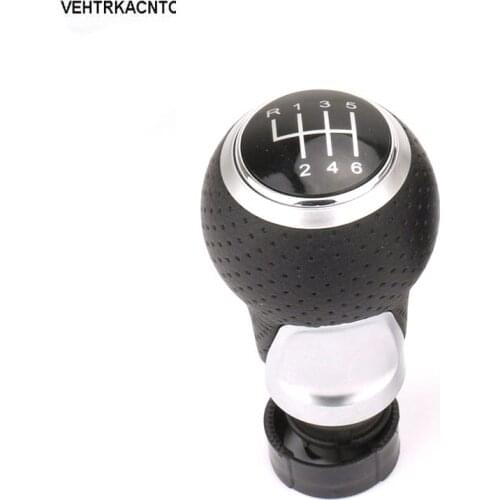 VEHTRKACNTOL 5 Speed Manual Gear Shift Knob For Sagitar Santana Polo Bora Gear Head Ball Head