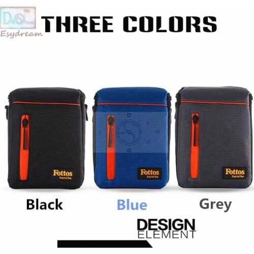 Waterproof Nylon Camera Pouch Soulder Bag Case for Canon Nikon Sony Olympus Panasonic Mini Small Travel Photo