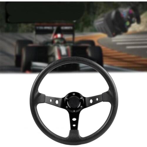 14 Inch Universal Modified Car Racing Style Drifting Race Sport Steering Wheel Car Accessories