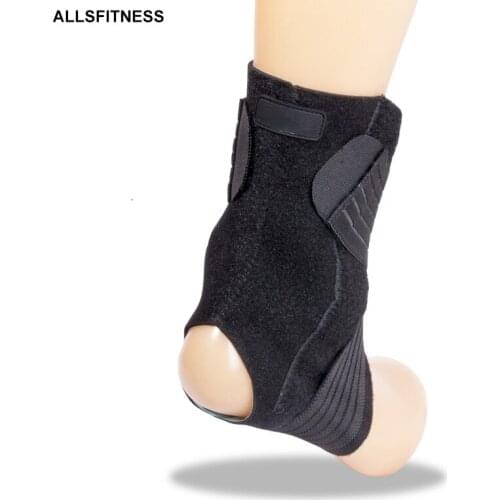 2 Pcs Ankle Support Brace Sports Foot Stabilizer Orthosis Adjustable Ankle Straps Pad Breathable Football Ankle Sock Protector