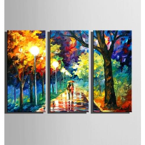 3 Pcs autumn love landscape 5d full square round diy diamond painting Cross Stitch diamond embroidery needlework famous painting