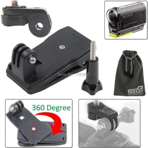 4in1 1set Belt Bag Cap Clip Mount /screw /mount adapter/ For Sony Action Cam HDR AS20 AS15 AS100V AS30V AZ1 AS200V FDR-X1000V