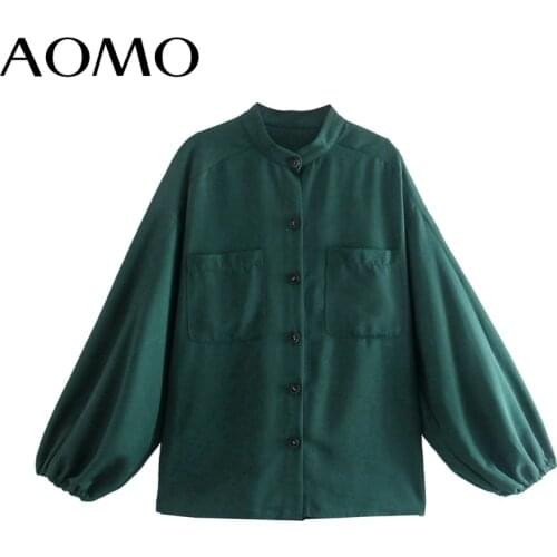 AOMO Women's Big Shirts