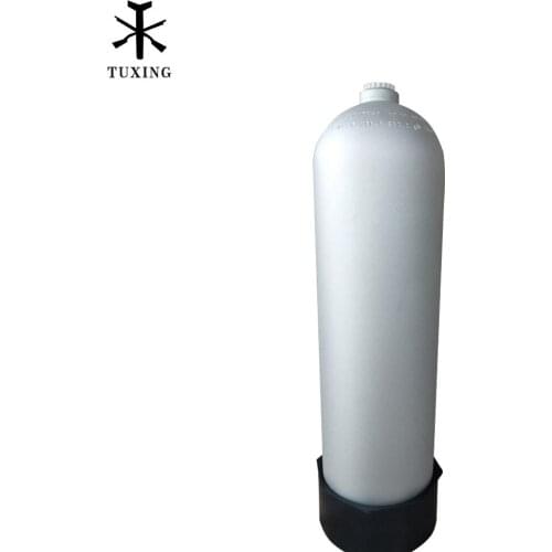 8L 3000PSI Diving Cylinder 200Bar Aluminum Alloy Carbon Fiber High Pressure Oxygen Tank for Diving