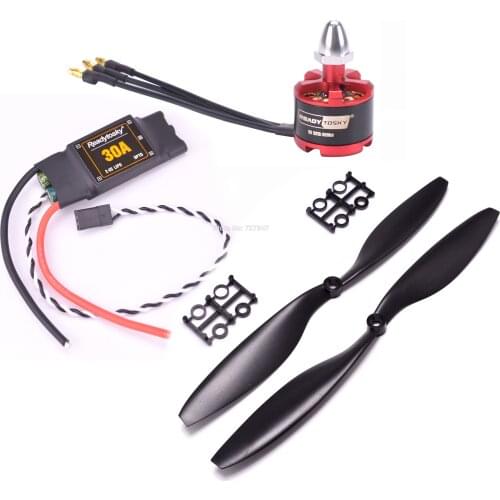 30A / 40A ESC OPTO 2-6S Brushless ESC Electronic Speed Controller + RS2212 2212 920KV CW / CCW 2-4s Brushless Motor 1045 Prop