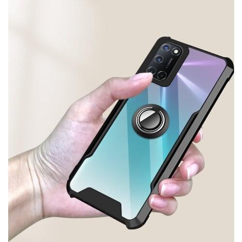 Armored Phone Case On For Infinix Note 7 Hot 9 10s 10 Play S4 S5 Lite Pro Smart 4 HD 2021 Zero 8 8i Ring Holder Shockproof Cover