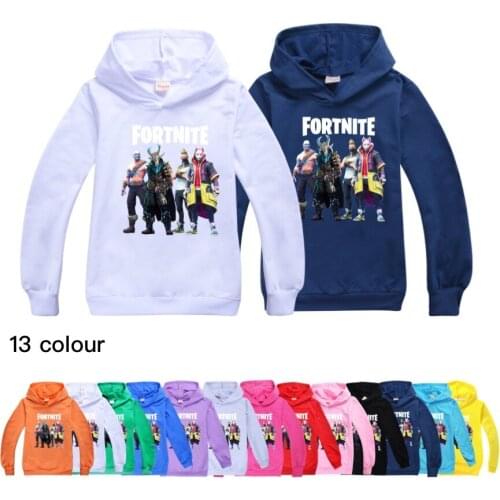 Kids clothes hoodie FORTNITE boys clothes Childrens clothing anime clothes Sweatshirts for boys Sweater with print 2021 New