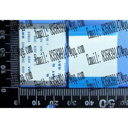 Flexible Flat Cable FFC 0.5pitch-54pin-35mm coplanar A-type ROHS for TTL LCD DVD Computer