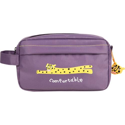 2020 YIZISTORE original nylon printed storage bags portable cosmetic bags for girls in ANIMALS series (FUN KIK )