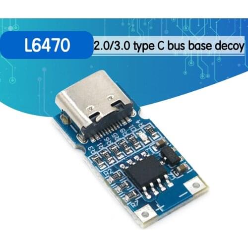 Fast charging qc20/3.0 typec bus base decoy inducer main board 5V 9V 12V 20V power supply booster board
