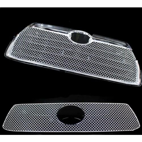 Stainless Steel Car Front Anti-insect Grille Grill For Toyota Highlander 2009 2010 2011 2015 2016