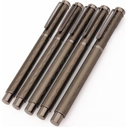 Luxury quality 3037 Gray Student office Fountain Pen School stationery Supplies ink calligraphy pens