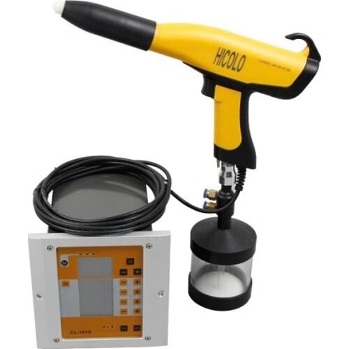 Portable Powder Coating Gun with Fluidizing Cup