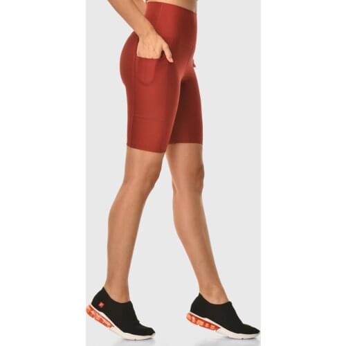 Superstacy With Laptop Pocket Red Sport Leggings