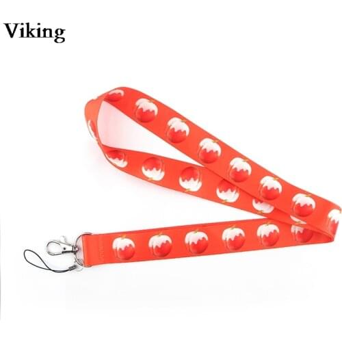 Fruit Print Lanyards Stylish Lanyard Strap For Keys USB Phone Cute Camera Holder Neck Strap Hang Rope for Female G0624