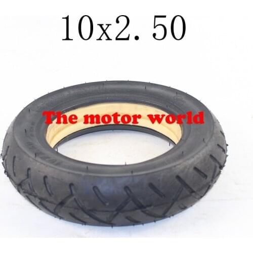 High Performance 10 Inch 10x2.50 Solid Tire Tubeless for Folding Electric Scooter 10-inch E-Scooter Pocket Bike Razor