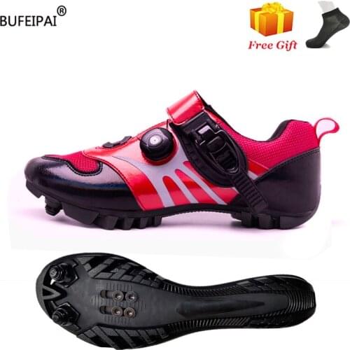 2020 Cycling Shoes MTB Sneakers Man Mountain Bike Shoes SPD Cleats Road Bicycle Shoes Sports Outdoor Training Cycle Sneakers