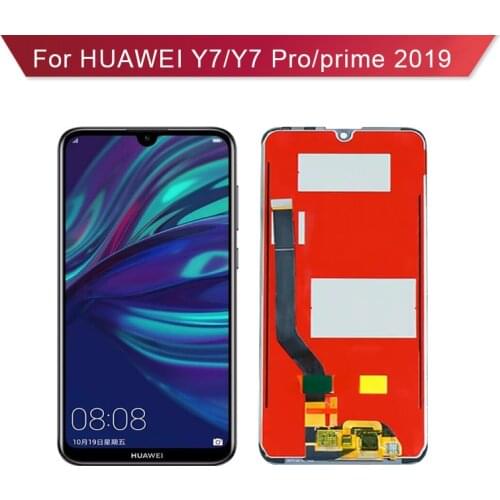 For Huawei Y7 2019 DUB-LX1 Full LCD Display Assembly Complete Touch Screen Digitizer Replacement
