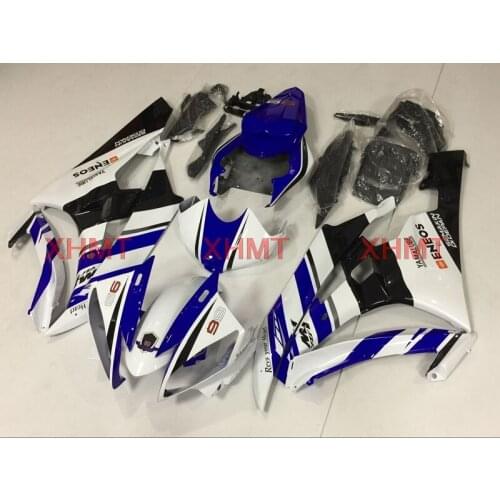 For YAMAHA YZFR6 2006 - 2007 Abs Fairing YZF600 R6 2007 Fairings YZFR6 07 Blue White Black Full Body Kits
