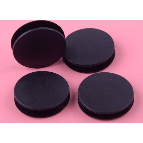 DWCX 4Pcs Black Plastic Accessories Car Mat Grips Carpet Floor Fixing Clips Clamps Cap 3.6 cm BQ6680520 Fit for MERCEDES-BENZ