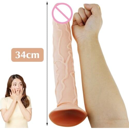 Super Long Penis Simulation Dildo With Powerful Suction Cup G-spot Vaginal Stimulator Female Masturbation Tool Adult Products