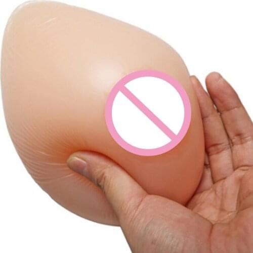 Silicone False Breast 800g/pair Artificial Breasts Silicone Breast Forms for Crossdresser