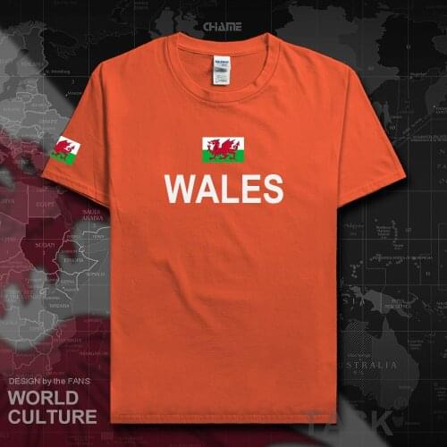 Wales Welsh mens t shirts 2018 jerseys hip hop nation cotton t-shirt fitness brand clothes tees country flag streetwear summer