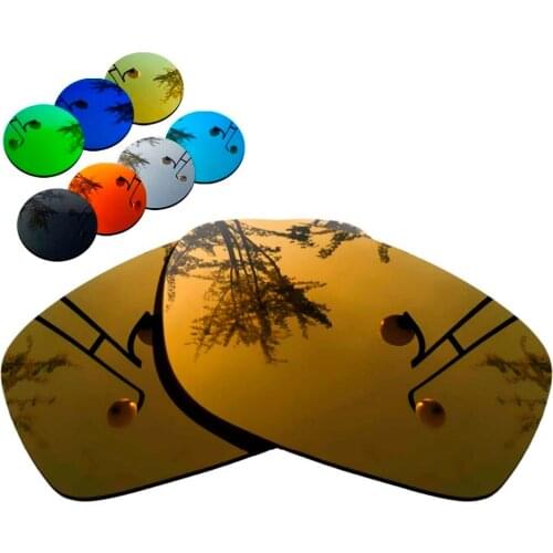 100% Precisely Cut Polarized Replacement Lenses for Fives Squared Sunglasses Copper Mirrored Coating Color- Choices